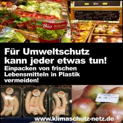 Plastik und Lebensmittel