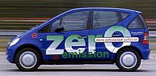 Mercedes A-Klasse electric zero emission